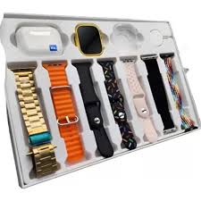 i20 Ultra Max Suit Smartwatch with Earphones